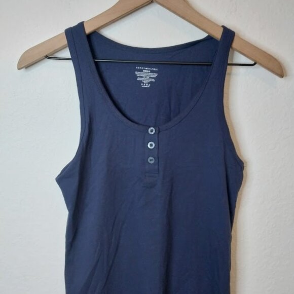 Tommy Hilfiger 3 Tanks (Grey, Navy, Light Blue) - Picture 4 of 11